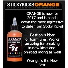 Sticky Kicks Orange Sticky Kicks R/C Tire Traction Sauce 4oz