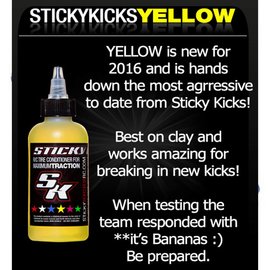 Sticky Kicks Yellow Sticky Kicks R/C Tire Traction Sauce 4oz