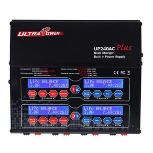 Ultra Power UPTUP240ACPLUS  AC PLUS 240W 4-PORT Multi-Chemistry AC/DC Charger