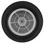 J Concepts JCO4005-101021  JConcepts Mini-B/Mini-T 2.0 Twin Pin Pre-Mounted Rear Tires (White) (2) (Pink) 4005101021