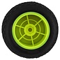 J Concepts JCO4004-2221  JConcepts Mini-B/Mini-T 2.0 Ellipse Pre-Mounted Rear Tires (Yellow) (2) (Green) 40042221