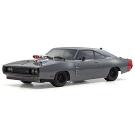 Kyosho KYO34492T1C  Grey 1970 Dodge Charger Supercharged Fazer Mk2 FZ02L VE