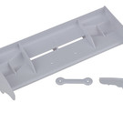 Team Associated ASC81554  Team Associated RC8B4 Wing, white