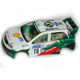 Colt M2323  Fabia WRC 160mm Clear Body Set For 1/10 Mini & 1/12 Body Shell