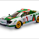 Colt M2317  LANCIA W/Decal 160mm Clear Body Set For 1/10 Mini