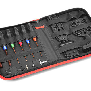 Team Corally COR16250  Corally RC Car Tool Set - Includes Tool Bag - 16pcs Total