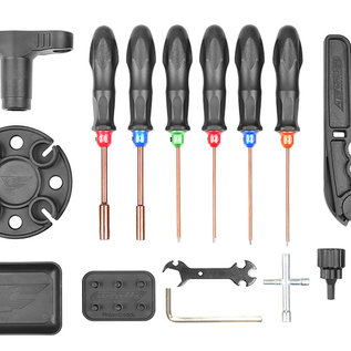 Team Corally COR16250  Corally RC Car Tool Set - Includes Tool Bag - 16pcs Total
