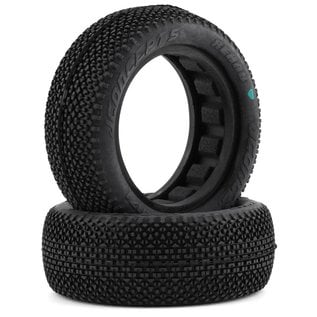 J Concepts JCO3171-02  Green ReHab 2.2" 2WD Front Buggy Tires (2)