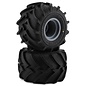 J Concepts JCO3084-40910  Silver Fling Kings Pre-Mounted All Terrain Tires (2) on 3423S Wheels 308440910