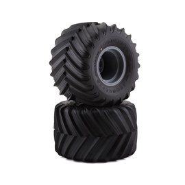 J Concepts JCO3085-40910  Yellow Renegades Tires Wheels on Silver Wheels
