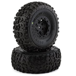 J Concepts JCO4011-3095  Traxxas UDR Black Landmines Tires w/Tremor Wheels (2) w/12mm Hex on 3393B Wheels