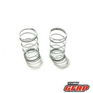 GFRP GFR-1501-WH  White 4#  Small Bore Shock Springs In Pairs (1.1 length)