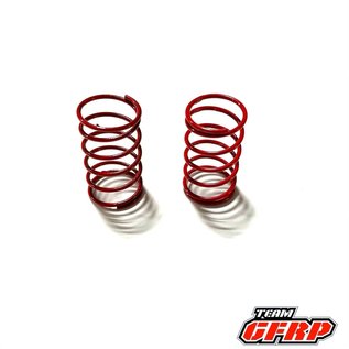 GFRP GFR-1501-RE Red 5#  Small Bore Shock Springs In Pairs (1.1 length)