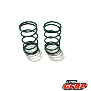 GFRP GFR-1501-GR  Green 6#   Small Bore Shock Springs In Pairs (1.1 length)