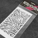 Bittydesign BDYSTC-016  Bittydesign Vinyl Paint Stencil (Zebra)