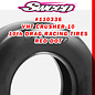 SWEEP SWP110336 Sweep 10th Drag VHT Crusher-10 Belted tire Red Dot S-Soft Comp 2pc set