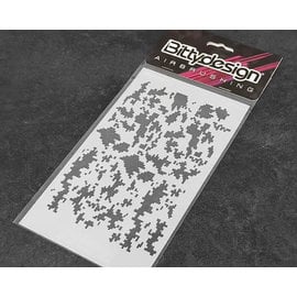 Bittydesign BDYSTC-017  Bittydesign Vinyl Paint Stencil (Digital Camo)