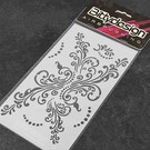 Bittydesign BDYSTC-020  Bittydesign Vinyl Paint Stencil (Floral)