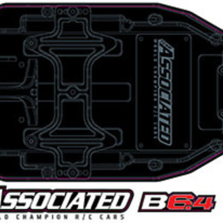 Team Associated ASC91999  FT Chassis Protective Sheet +3mm for  B6.4