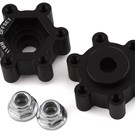 J Concepts JCO2403  Aluminum 11mm Offset Tribute 12mm  Hex Adaptor (Black) (2)