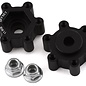 J Concepts JCO2403  Aluminum 11mm Offset Tribute 12mm  Hex Adaptor (Black) (2)