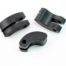 Mugen Seiki MUGC0707  Mugen Seiki Carbon Clutch Shoes (Black) 0707