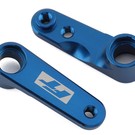 Team Associated ASC91983  Team Associated RC10B6.4 Factory Team Steering Bell Cranks (Blue)