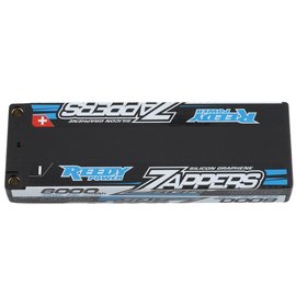 Team Associated ASC27381  Reedy Zappers HV SG5 2S Ultra Low Profile 130C LiPo Battery (7.6V/6000mAh) w/5mm Bullets