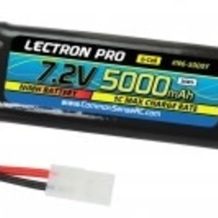 Lectron Pro N6-5000Y  Lectron Pro NiMH 7.2V (6-cell) 5000mAh Flat Pack with Tamiya Connector #N6-5000Y
