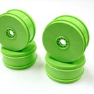 Kyosho KYOIFH006KG  Kyosho MP9 TKI4 1/8th Off Road Dish Wheels (4) (Green)