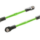 Traxxas TRA3139G  59mm Green Alu Turnbuckle Toe Links (2) Rustler Slash 2wd