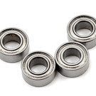 Tekno RC TKRBB05104  Ball Bearings (5x10x4, 4pcs)  Tekno RC 5x10x4 Metal Shield Ball Bearing (4)