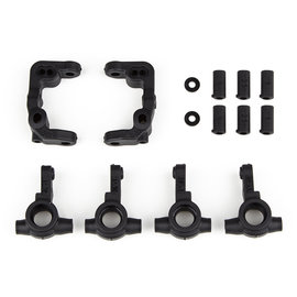 Team Associated ASC91901  Team Associated RC10B6.4 -1mm Scrub Caster & Steering Blocks