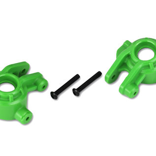 Traxxas TRA9037G  Green Extreme Heavy Duty Steering Blocks (2) for Rustler 4x4 , Hoss , Slash 4x4