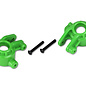 Traxxas TRA9037G  Green Extreme Heavy Duty Steering Blocks (2) for Rustler 4x4 , Hoss , Slash 4x4