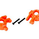 Traxxas TRA9037T  Orange Extreme Heavy Duty Steering Blocks (2) for Rustler 4x4 , Hoss , Slash 4x4