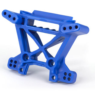 Traxxas TRA9038X  BLue Extreme Heavy Duty Front Shock Tower for 9080 Suspension Upgrade Kit fits Hoss Rustler Slash Stampede 4X4