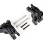 Traxxas TRA9050  Black Extreme Heavy Duty Hub Carriers (2)  for 9080 Suspension Upgrade Kit fits Hoss Rustler Slash Stampede 4X4