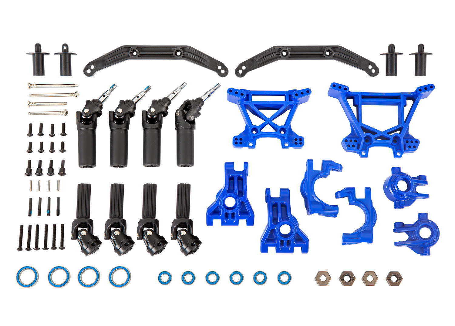 TRA9080R Red 4x4 Extreme Heavy Duty Suspension Upgrade Kit for