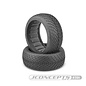 J Concepts JCO3184-02  Green Super Soft Ellipse 1/8 Scale Buggy Tires, fits 83mm 1/8th Buggy Wheel (2)