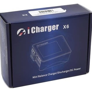 iCharger JUN-X6AMN  Junsi iCharger X6 Lilo/LiPo/Life/NiMH/NiCD DC Battery Charger (6S/30A/800W)