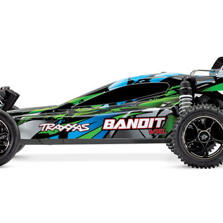 Traxxas TRA24076-4  Green Bandit 1/10 VXL Buggy RTR w/o Battery & Charger