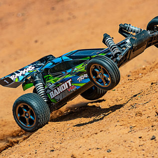 Traxxas TRA24076-4  Green Bandit 1/10 VXL Buggy RTR w/o Battery & Charger