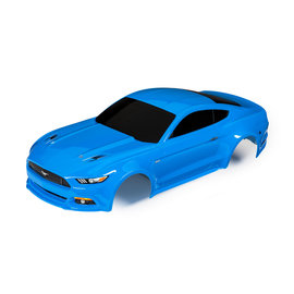 Traxxas TRA8312A  Blue Body Ford Mustang, blue (painted, decals applied) for 4-Tec 2.0