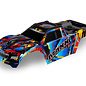 Traxxas TRA8931  Body, Maxx, Rock N' Roll (painted, decals applied) (fits Maxx® with extended chassis (352mm wheelbase))