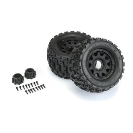 Proline Racing PRO10127-10  Badlands MT 3.8" Mounted MX28 Tires All-Terrain (F/R) (2)