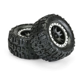 Proline Racing PRO10151-13  1/5 Trencher MT 4.3" Mounted Pro-Loc All-Terrain Tires (2)