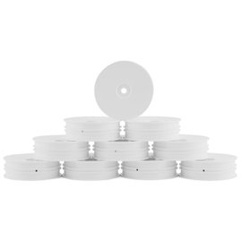 Xray XRA329904-M  XRAY Slim "Aerodisk" 2WD Front Buggy Wheels (White) (10) (XB2) w/12mm Hex