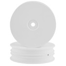 Xray XRA329914-M  XRAY Slim "Aerodisk" 2WD Front Buggy Wheels (White) (2) (XB2) w/12mm Hex 329914M