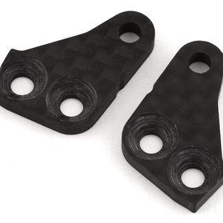 Xray XRA362272  XRAY XB4/XT4 Graphite Steering Block Extension (2) (1-Slot)